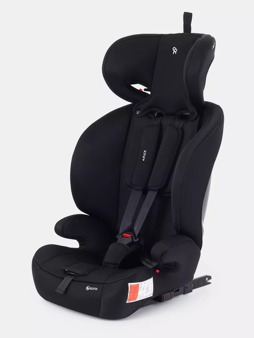 Автокресло RANT basic ZY27F "Apex" isofix (Black) группа 1-2-3 (9-36 кг) — изображение 8