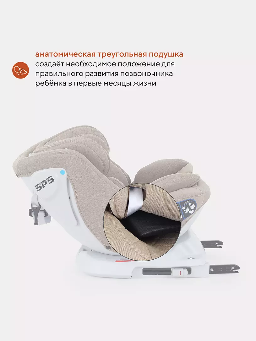 Автокресло RANT UB619 "NITRO" isofix Beige группа 0+-1-2-3 (0-36 кг) — изображение 4