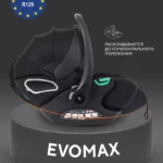 Автокресло RANT KBH602 "EVOMAX" Black (40-87см)