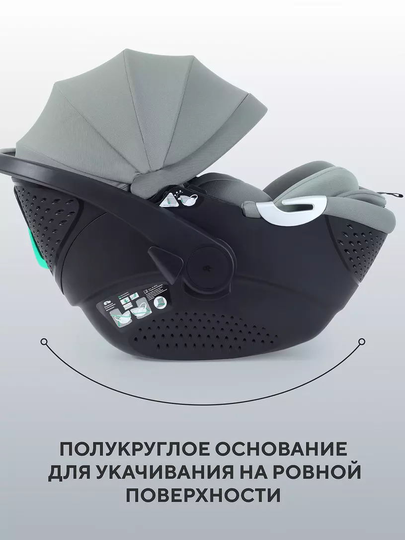 Автокресло RANT AY378 "ASTER zero" Olive (40-87см) — изображение 5
