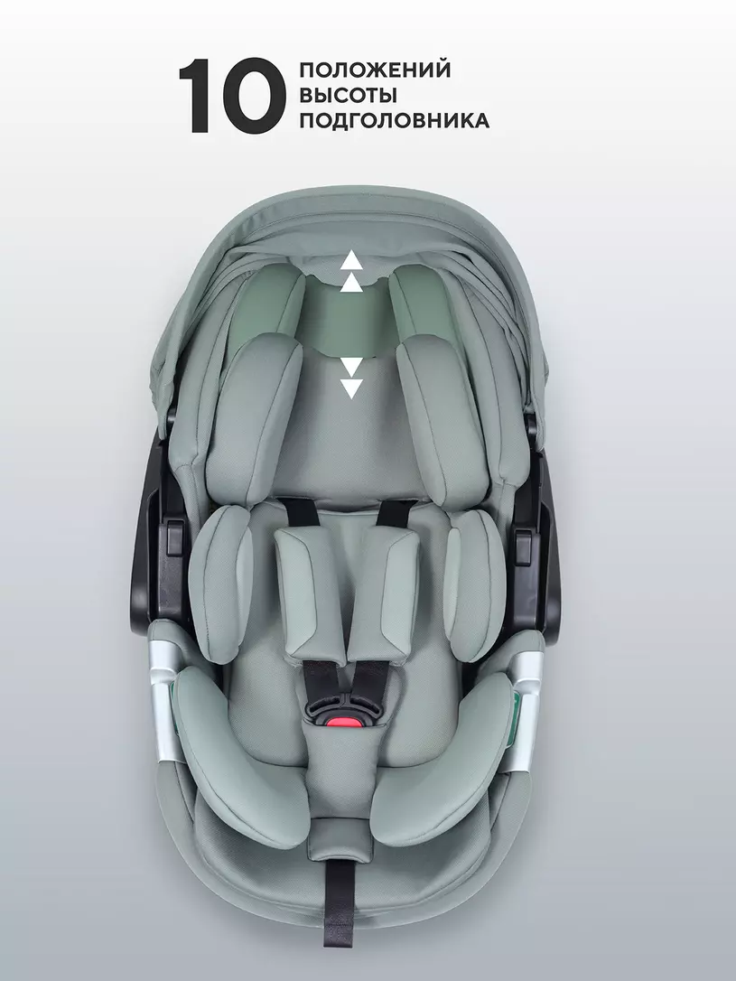 Автокресло RANT AY378 "ASTER zero" Olive (40-87см) — изображение 7
