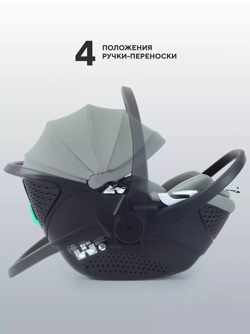 Автокресло RANT AY378 "ASTER zero" Olive (40-87см) — изображение 8
