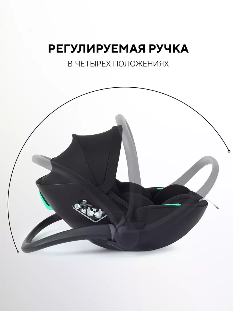 Автокресло RANT AY370 "MIRO" Black (40-87см) — изображение 5