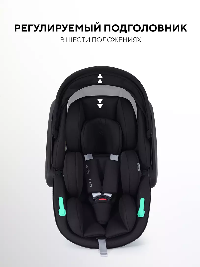 Автокресло RANT AY370 "MIRO" Black (40-87см) — изображение 6