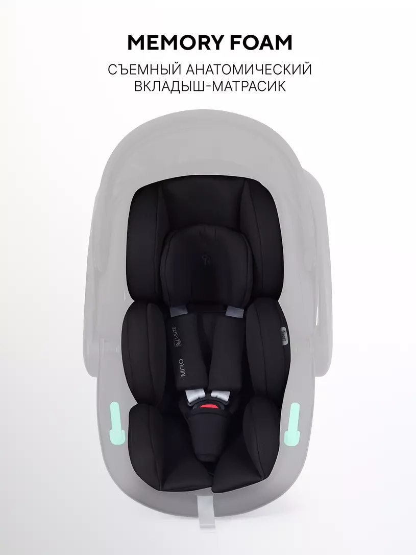 Автокресло RANT AY370 "MIRO" Black (40-87см) — изображение 7