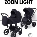 Коляска детская MOWBaby "ZOOM light" (2в1) RA086 Black