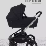 Коляска детская MOWBaby "ZOOM"PU (2в1) RA086 Silver Black