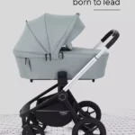 Коляска детская MOWBaby "ZOOM"PU (2в1) RA086 Silver Green Tea