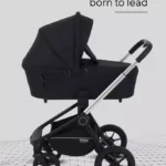Коляска детская MOWBaby "ZOOM"PU (3в1) RA087 Silver Black (2025)