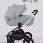 Коляска детская MOWBaby "ZOOM"PU (3в1) RA087 Silver Green Tea (2025)