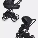 Коляска  DELTA ECCO (2 в 1) (RIKO BASIC) 15 Black (черный)