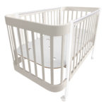 Кровать детская Indigo Italiano Baby продольный маятник на колесах