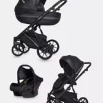 Коляска  DELTA ECCO (3 в 1) (RIKO BASIC) 15 Black (черный)