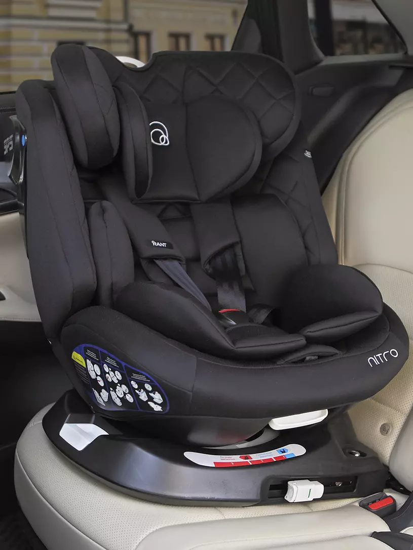 Автокресло RANT UB619 "NITRO" isofix Black группа 0+-1-2-3 (0-36 кг) — изображение 4