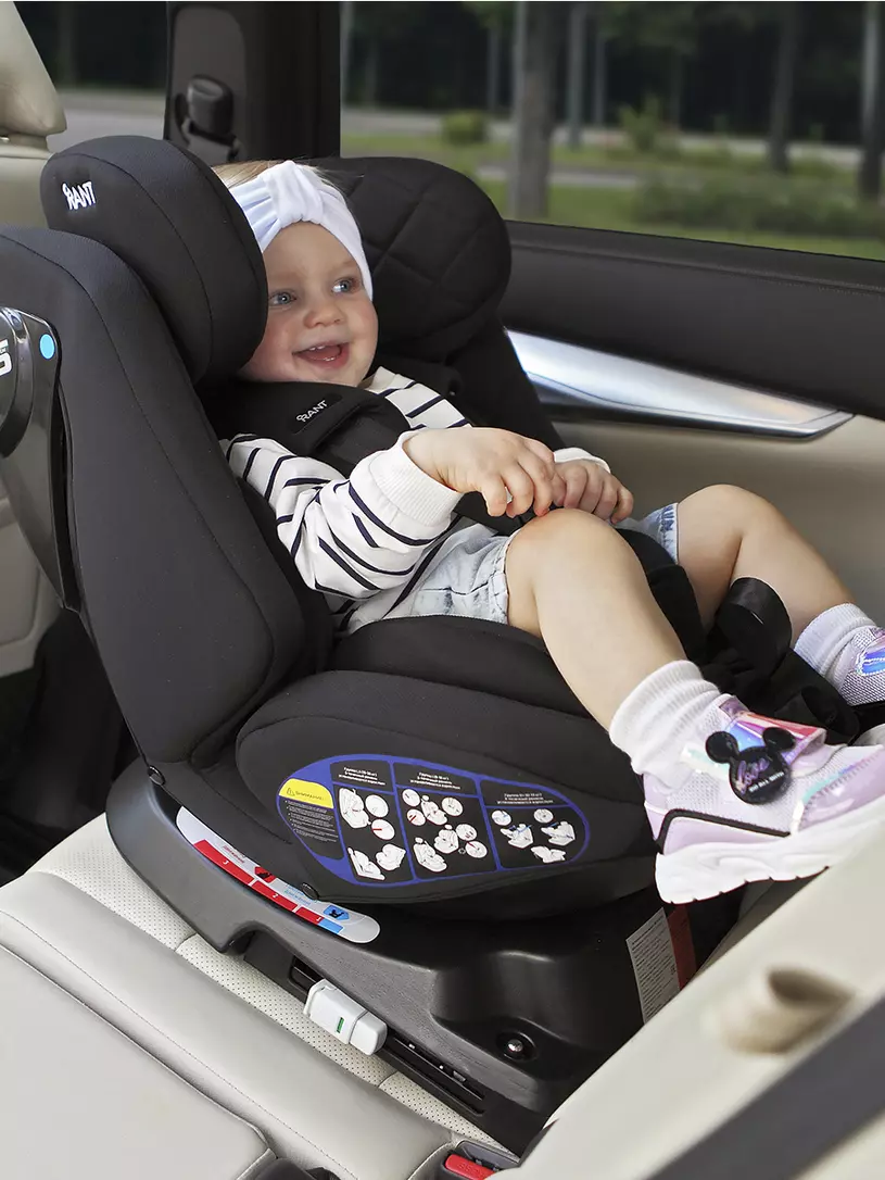 Автокресло RANT UB619 "NITRO" isofix Black группа 0+-1-2-3 (0-36 кг) — изображение 5