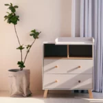 Комод RANT "VESTER" 80 см 2 ящика 2 отсека (арт.115) Crystal Beige