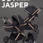 Коляска детская MOWBaby "JASPER" (3в1) MB022 Gold Black