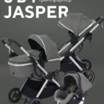Коляска детская MOWBaby "JASPER" (3в1) MB022 Silver Green