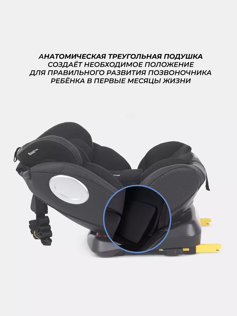 Автокресло RANT basic YC06 "Twist pro" isofix (Black) группа 0+-1-2-3 (0-36 кг) — изображение 6