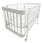 Кровать детская Indigo Italiano Baby продольный маятник на колесах