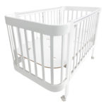 Кровать детская Indigo Italiano Baby продольный маятник на колесах