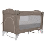 Кровать-манеж Indigo BON-BON TOY c маятником, (2 уровня)