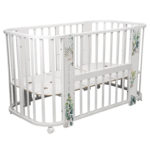 Кровать детская Indigo Baby Line 5 в 1 с поперечным маятником