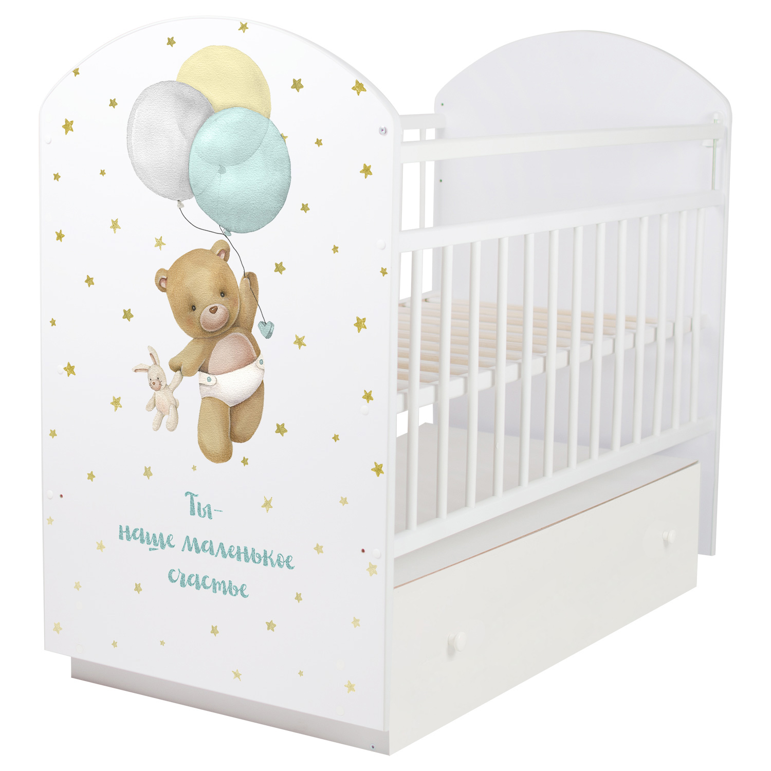 Кровать детская Indigo My Sleepy маятник, ящик