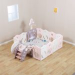 Манеж UNIX Kids SUPREME Space 160x160 Rose