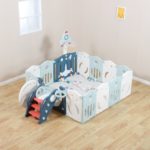 Манеж UNIX Kids SUPREME Space 160x160 Blue